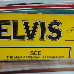 Elvis vinyl record in a collection